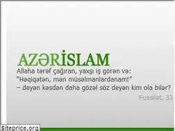 Sites similar to azerislam.com