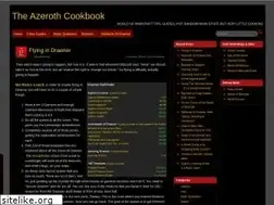 Sites similar to azerothcookbook.com