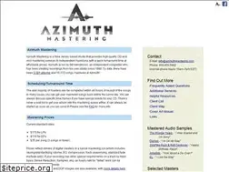 Sites similar to azimuthmastering.com