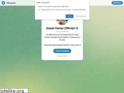 Sites similar to azizanosman.com