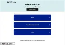 Sites similar to azizasaid.com
