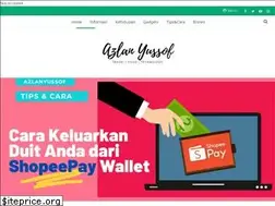 Sites similar to azlanyussof.com