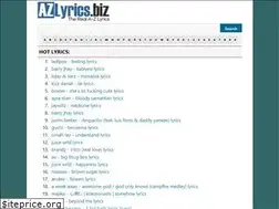Sites similar to azlyrics.biz