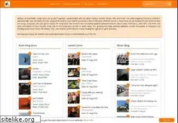 Sites similar to azlyrics.cc