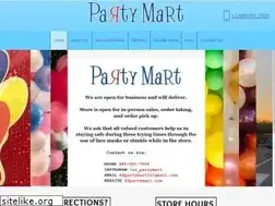 Sites similar to azpartymart.com
