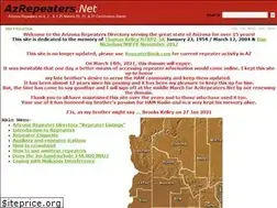 Sites similar to azrepeaters.net