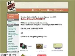 Sites similar to azsignshop.com