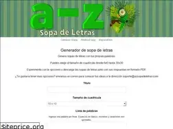 Sites similar to azsopadeletras.com