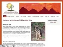 Sites similar to azsunshinek9s.com