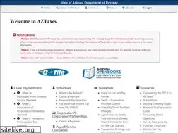 Sites similar to aztaxes.gov