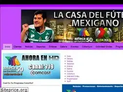 Sites similar to azteca50.com