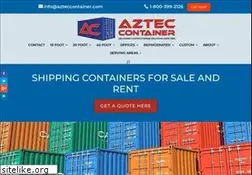 Sites similar to azteccontainer.com