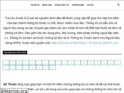 Sites similar to azthuoc.com