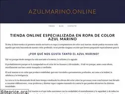 Sites similar to azulmarino.online