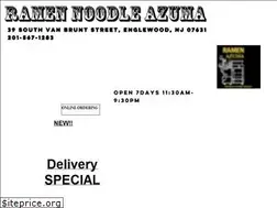 Sites similar to azumaramen.com