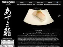 Sites similar to azumasushihartsdale.com