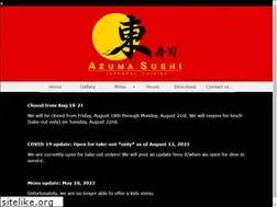 Sites similar to azumasushiseattle.com