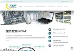 Sites similar to azur-informatique.fr