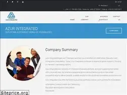 Sites similar to azurintegrated.com