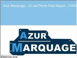 Sites similar to azurmarquage.com