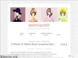 Sites similar to azurro4cielo.wordpress.com