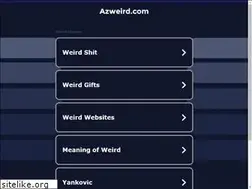 Sites similar to azweird.com