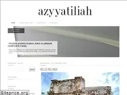 Sites similar to azyyatiliah.com