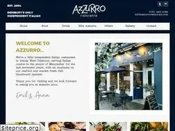 Sites similar to azzurrorestaurant.com