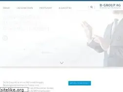 Sites similar to b-groupag.de