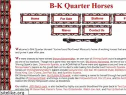 Sites similar to b-kquarterhorses.com