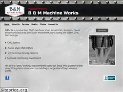 Sites similar to b-mmachineworks.com