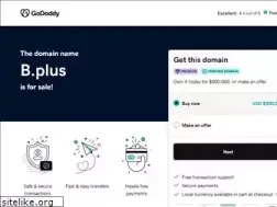 Sites similar to b.plus