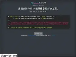 Sites similar to b23.wtf