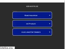 Sites similar to b2b-boote.de