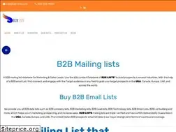 Sites similar to b2b-lists.com