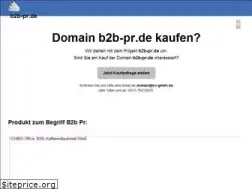 Sites similar to b2b-pr.de