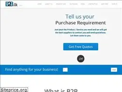 Sites similar to b2b.lk
