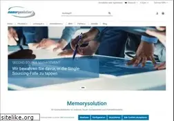 Sites similar to b2b.memorysolution.de