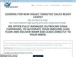 Sites similar to b2bdataguy.com