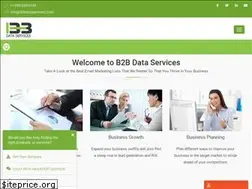 Sites similar to b2bdataservices.com