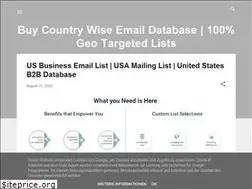 Sites similar to b2bmailinglistprovider.blogspot.com