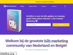 Sites similar to b2bmarketeers.nl