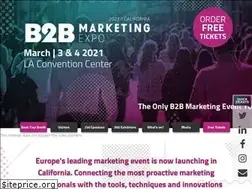 Sites similar to b2bmarketingexpo.us