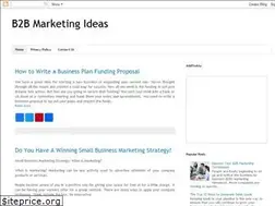 Sites similar to b2bmarketingideas.blogspot.com