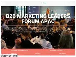Sites similar to b2bmarketingleaders.com.au