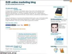 Sites similar to b2bonline.blog.hu