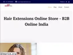 Sites similar to b2bonlineindia.com