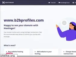 Sites similar to b2bprofiles.com