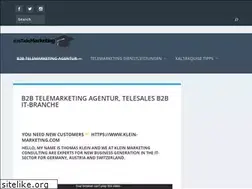 Sites similar to b2btelemarketing.de