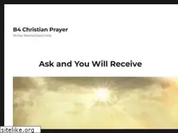 Sites similar to b4prayer.org